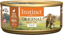 Nature's Variety Instinct Grain-Free Duck Canned Cat Food Size: 5.5-oz, case of 12