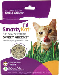 SmartyKat Sweet Greens Cat Grass Seed Grow Kit - 1 Ounce