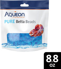 Aqueon PURE Betta Beads, Water Care for Unfiltered Aquariums, Maintains Clear Water and Helps Breakdown Organic Sludge