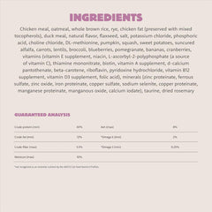 Meadow Roast, Dry Cat Food, Chicken Meal and Duck Meal Adult Recipe with Grains, 12 lb Bag