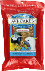 LAFEBER'S Avi-Cakes Gourmet Bird Food for Macaws & Cockatoos, 16 oz