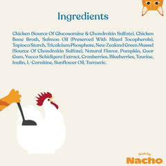 Made by Nacho Bone & Joint Support Cage-Free Chicken Puree Meal Topper with Bone Broth (18 Count)