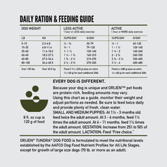 ORIJEN Tundra Dry Dog Food, Grain Free Dog Food, Fresh or Raw Ingredients