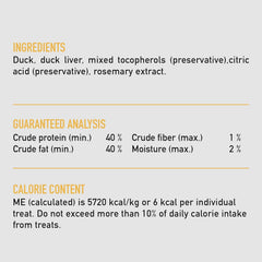 ORIJEN Freeze Dried Duck Recipe Dog Treats, 3.25oz