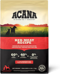 ACANA Grain Free Dry Dog Food, Red Meat Recipe
