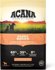 ACANA Grain Free Dry Dog Food, Puppy Recipe