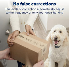 PetSafe Audible Bark Dog Collar, Humanely Stop Barking, Alternative to Static Shock No Bark Collar, 10 Levels of Safe Correction – for Small, Medium & Large Dogs Over 8 lb, Rechargeable & Waterproof