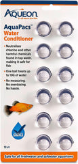 Aqueon AquaPacs Water Conditioner 12 Pack, 10 Gallon