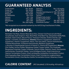 Next Level Super Premium Dog Food – Hero's Salute Adult Dry Dog Food Kibble All Breeds – 28% Protein, Fish, Chicken and Gluten Free Grains, Glucosamine & Chondroitin for Hip & Joint Health 40 lb