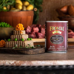 Fromm Beef & Sweet Potato Pate Dog Food - Premium Wet Dog Food - Beef Recipe - Case of 12 Cans