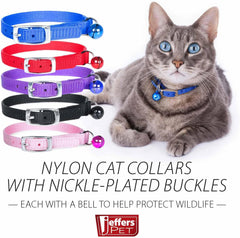 Safe Cat Coastal Pet Sassy Snag-Proof Nylon Cat Safety Collar Blue