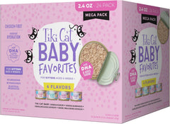 Tiki Cat Baby Favorites Whole Foods Wet Cat Food for Kittens Mega Pack