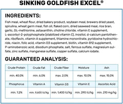 Hikari Sinking Goldfish Excel Fish Food, 3.8 oz. (110g)