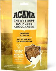 ACANA Chewy Strips Dog Treats, Chicken, Chewy Poultry Treats