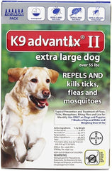 Elanco K9 Advantix II Dog Vet-Recommended Flea, Tick & Mosquito Treatment & Prevention | 6-Mo Supply