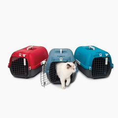Catit Voyageur Cat Carrier, Medium, Blue/Grey, 41385