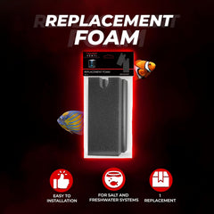 Aquatop Replacement Foam for All Venti Desktop Aquariums – Improves Water Clarity and Filtration Efficiency, VDA-02-RCF
