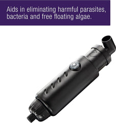 Coralife Aquarium Fish Tank Marine Salt Water Turbo-Twist UV Sterilizer, Mini, For BioCubes