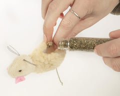 SmartyKat Madcap Mania Refillable Plush Catnip Cat Toy, Includes Catnip Tube