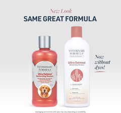 Veterinary Formula Smart Coat Complex Ultra Oatmeal Moisturizing Shampoo for Dogs – Moisture-Rich, Nourishing Shampoo – Leaves Coat Clean, Soft, Silky, Shiny – Long-Lasting Fragrance