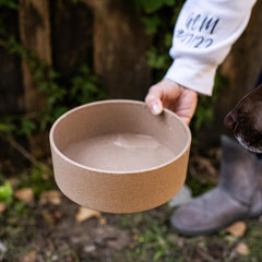 Loving Pets - Dolce Bamboo - Eco-Friendly Pet Bowls & Dishes for Dog, Cats, Puppy Food and Water Dish -Sustainable and Dishwasher Safe, Made with Real Bamboo