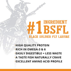 Fluval Bug Bites Goldfish Fish Food, Pellets for Medium to Large Sized Fish, 3.53 oz