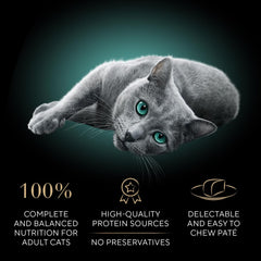 Mars Sheba Perfect Portions Premium Pate Entree Wet Sea Cat Food 2.6-oz