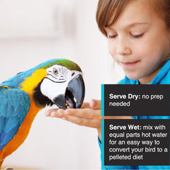 Hagen Tropimix Enrichment Food for Small Parrots, 20 lb. (9.07 kg) - HARI Small Parrot Food with Seeds, Fruit, Nuts, Vegetables, Grains, and Legumes