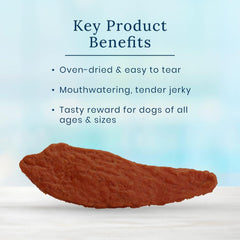 True Chews - Blue Buffalo True Chews Premium Jerky Cuts Dog Treats, Made in the USA with Natural Ingredients, Beef