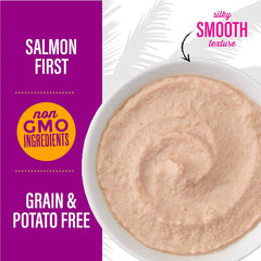 Tiki Cat Luau Velvet Mousse, Salmon in Broth, Complete Nutrition for Balanced Diet, Wet Cat Food For All Life Stages