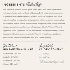 Fromm Four-Star Nutritionals Shredded Beef in Gravy Entrée Dog Food - Premium Wet Dog Food - Beef Recipe - Case of (12) 12 oz Cans