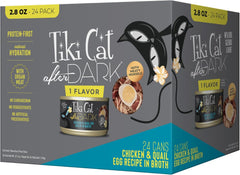 Tiki Cat After Dark, Chicken & Quail Egg, High-Protein and 100% Non-GMO Ingredients, Wet Cat Food for Adult Cats