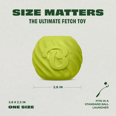 Benebone Dog Ball, Natural Rubber