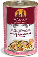 Weruva Classic Dog Food, Peking Ducken with Chicken Breast & Duck in Gravy