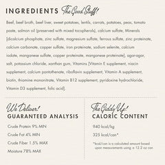 Fromm Beef & Sweet Potato Pate Dog Food - Premium Wet Dog Food - Beef Recipe - Case of 12 Cans