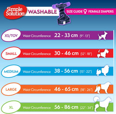 Simple Solution Washable Dog Diaper