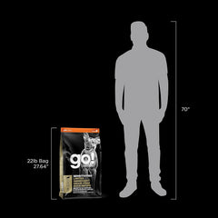 Go! Solutions Sensitivities Limited Ingredients, Grain-Free Dry Dog Food, Duck Recipe for Sensitive Stomach