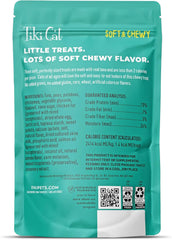 Tiki Cat Soft & Chewy Treats, Tuna Flavor, 3 Calories Per Treat with Grain-Free and No Added Gluten