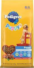 Pedigree Puppy Dry Puppy Food, Grilled Steak and Vegetable Flavor