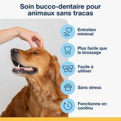 NaturVet ProDen PlaqueOff System Dental Care Bones for Dogs - Dog Breath Freshener & Plaque Remover - Dog Teeth Cleaning for a Healthy Mouth - Turkey Cranberry Flavor