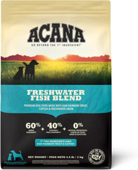 ACANA Grain Free Dry Dog Food, Freshwater Fish Dog Food Recip