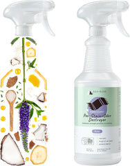 kin+kind Pet Odor Eliminator for Home - Litter Deodorizer, Pet Urine Odor Eliminator Spray and Stain Remover Spray for Harwood Floods, Carpet and Fabric - Pee, Odor and Stain Destroyer