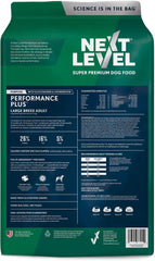 Next Level Super Premium Dog Food – Performance Plus™ – Dry Kibble for Active Adult Dogs – 26% Protein, Beef, Pork, Fish, Chicken & Gluten Free Grains – Glucosamine & Chondroitin for Joint Health 40 lb