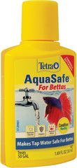 Tetra BettaSafe, Aquarium Water Conditioner For Bettas, 1.69-Ounce, 50ml, Golds & Yellows (16837)
