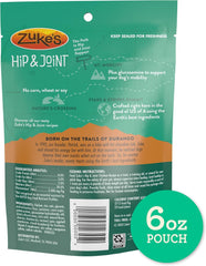 Zuke’s Hip and Joint Support Dog Treats for Adult Dogs of All Sizes, Senior Dog Treats made with Real Chicken