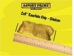 Savory Prime Rawhide Chips Chicken, 1-Pound