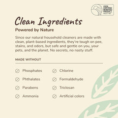 kin+kind Pet Odor Eliminator for Home - Litter Deodorizer, Pet Urine Odor Eliminator Spray and Stain Remover Spray for Harwood Floods, Carpet and Fabric - Pee, Odor and Stain Destroyer