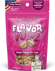 Loving Pets Flavorfullz Filled Treats for Cats, Tuna 3 oz.