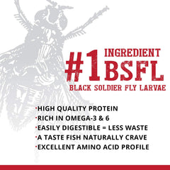 Fluval Bug Bites Cichlid Fish Food, Pellets for Medium to Large Sized Fish, 3.53 oz.