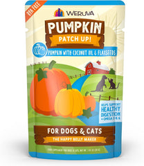 Weruva Pumpkin Patch Up! Pumpkin Pouches for Dogs & Cats (Pack of 12)